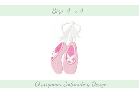 Ballet Slippers Embroidery Design Review