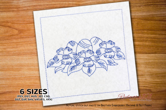 Easter Floral Embroidery Design Review