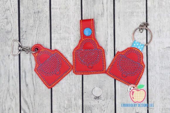 Girl Bag. ITH Snaptab Keyfob