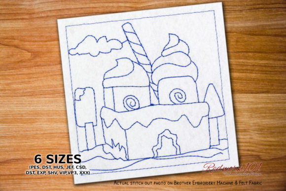 Ice Cream House Embroidery Design Review