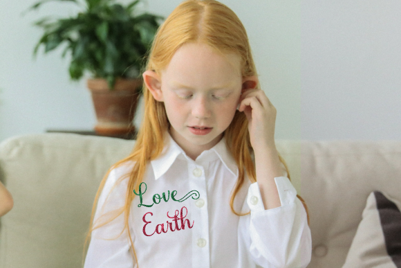 Love Earth: A Boutique Sweatshirt Embroidery Review