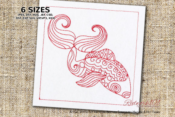 Pisces Astrology Sign Embroidery Review