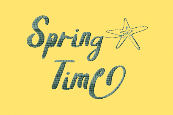 Spring Time Embroidery Design Review