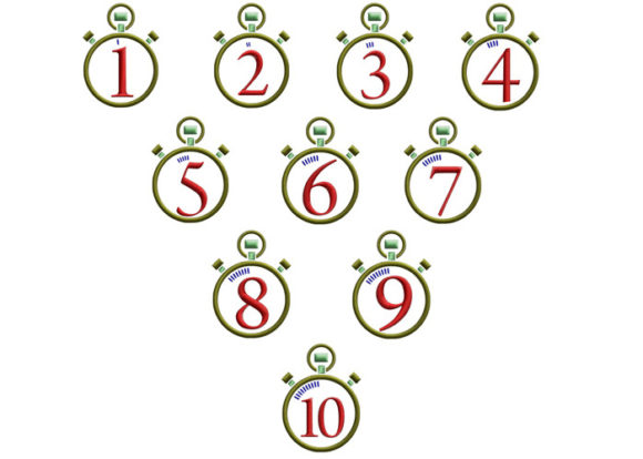 Stopwatch: A Clean, Sporty Embroidery Design That Earns Its Place